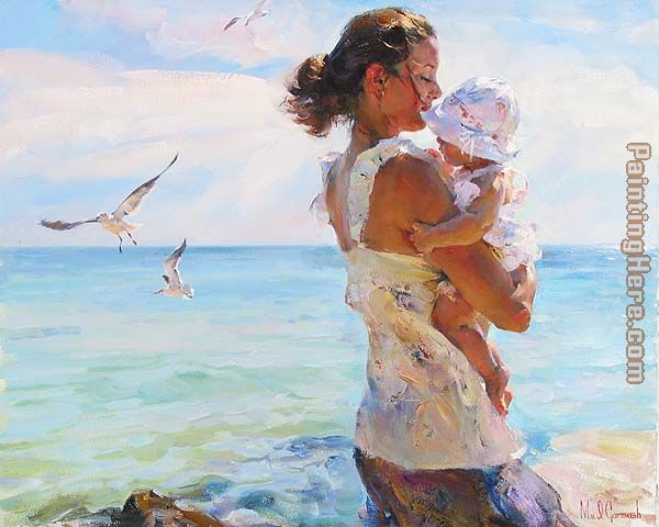 PROMISE FOR TOMORROW painting - Garmash PROMISE FOR TOMORROW art painting